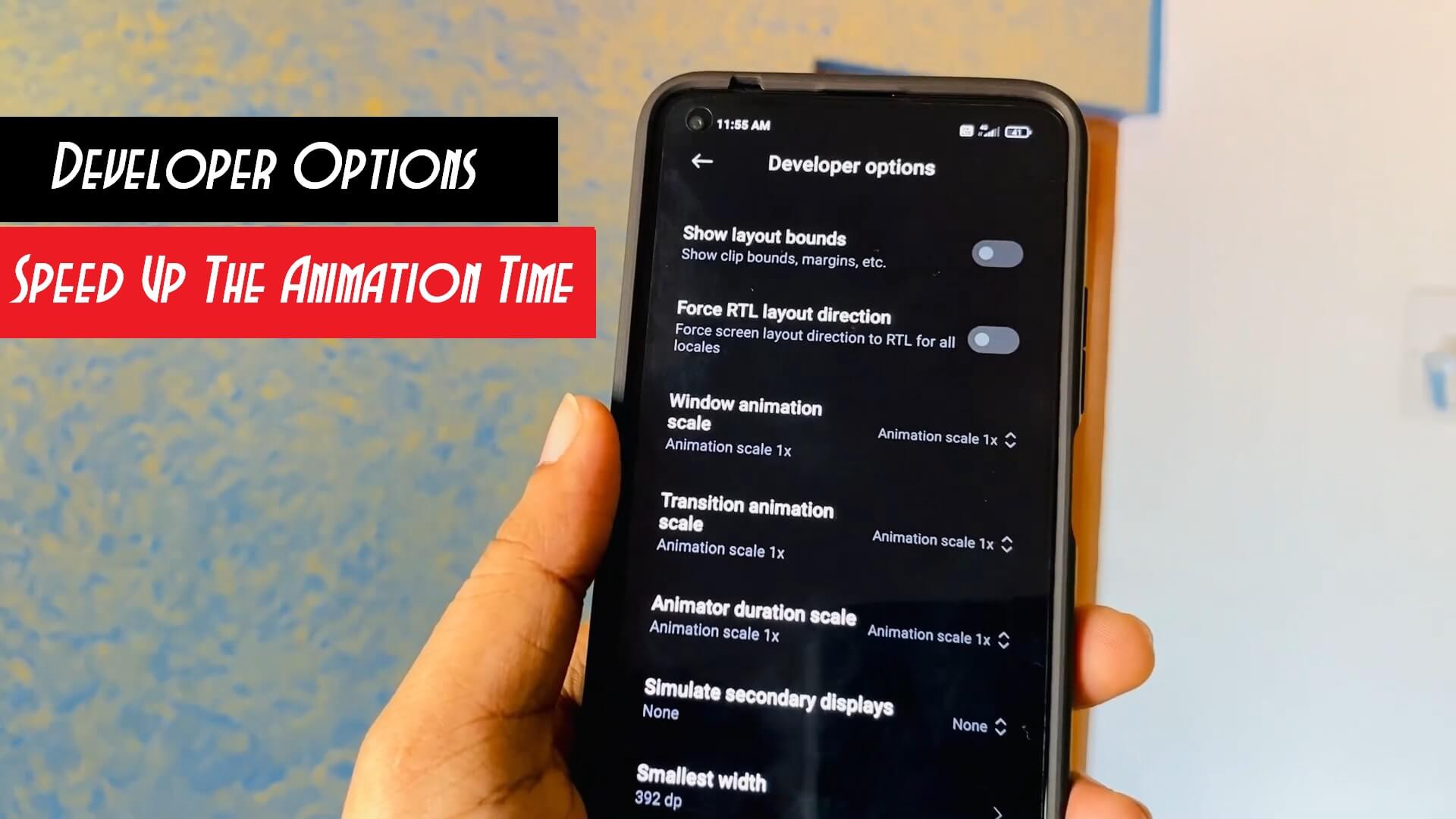 How To Speed Up The Animation Time On Android Phone (Easy Method)| Enable Developer  Options On Android - CreativeSoftz